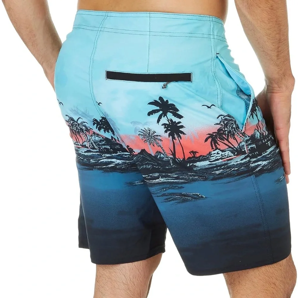Burnside Tropical Swim Trunks